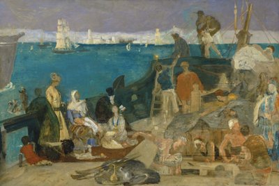 Marseilles, Gateway to the Orient by Pierre Puvis de Chavannes